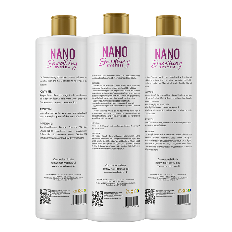 NANO KERATIN PROTEIN VEGAN NEW 3X 1000ML