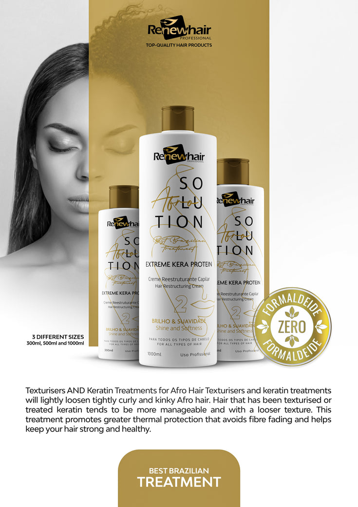 AFRO Keratin Smoothing System 500gr