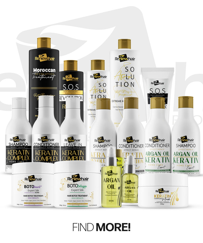 AFRO Keratin Renew Smoothing System 1000ml