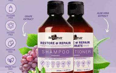 Natural Shampoo & Conditioner for Hydrated, Healthy-Looking Hair | Renew Hair Professional