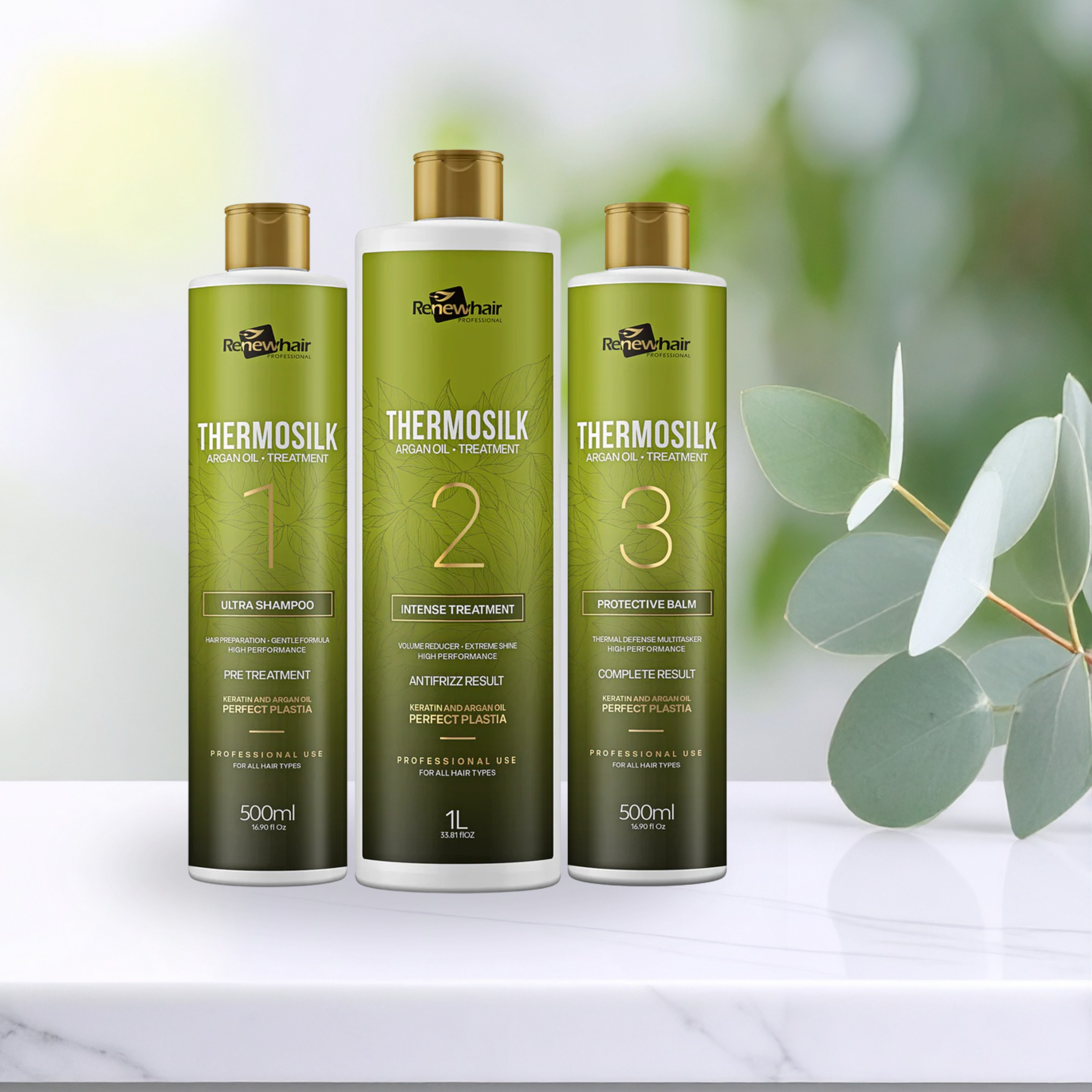 Thermosilk Professional Keratin Treatment | Anti-Frizz & Smoothing