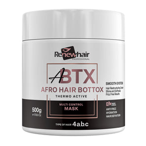ABTX Afro Smooth Renew Hair Restructuring Anti Frizz, Volume Reduced 1Kg = 2x 500gr