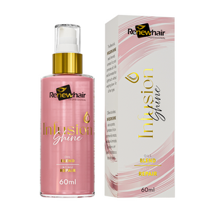 Renewhair Infusion Shine Hair Oil Blend, 60ml | Intense Repair & Frizz Control Treatment