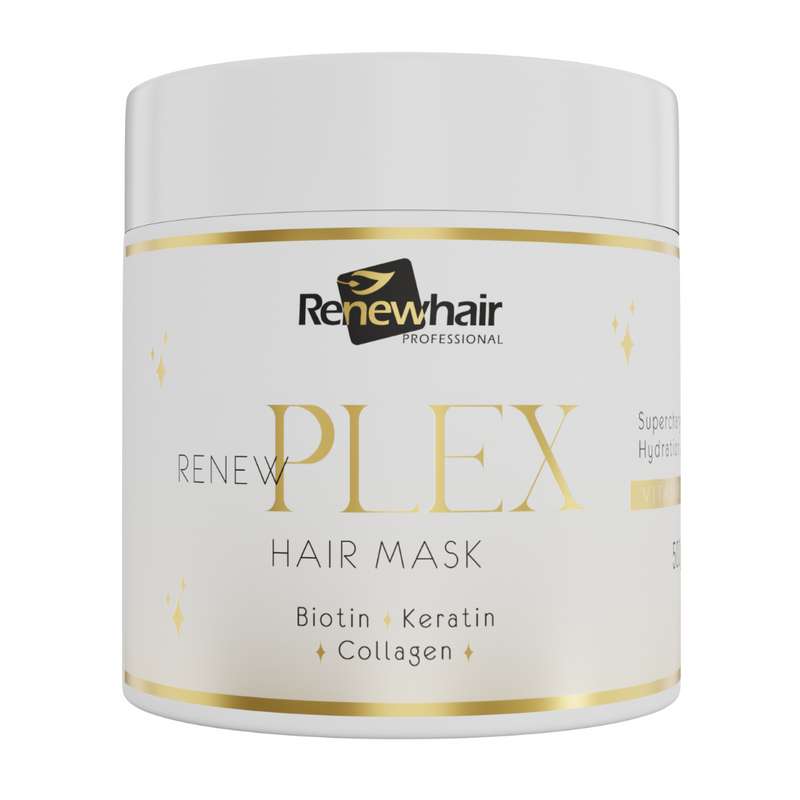 RenewPlex Hair Mask – Biotin, Keratin & Collagen – Deep Repair & Hydration  500g