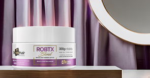 Renew Hair Professional Hair Mask ROBTX BLONDE 300g smart Brazilian Treatment Anti Frizz Thermo Active Multi Control Smooth Renew