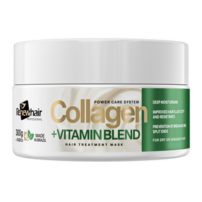 Collagen Plus Vitamin Blend Hair Treatment Mask, Deep Moisturisation 300g