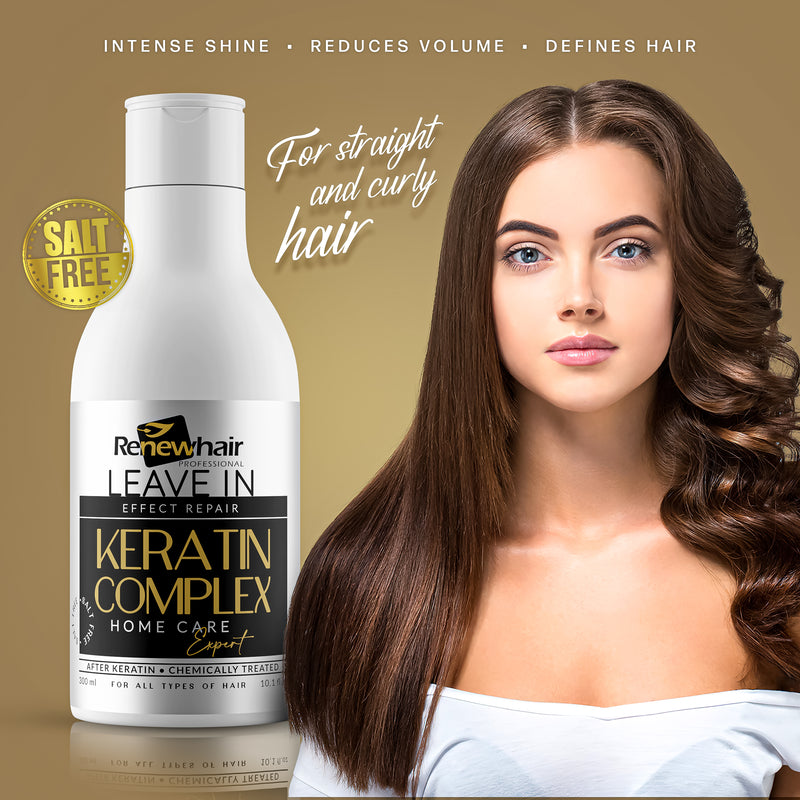 Professional keratin straightening treatment online