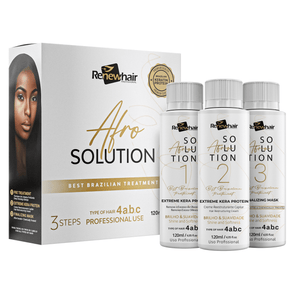 Renew Afro Smoothing System texture released 120ml 3x