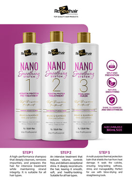 NANO KERATIN PROTEIN VEGAN NEW 3X 1000ML