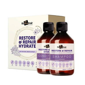 Restore, Repair & Hydrate Shampoo & Conditioner Kit – 2 × 250ml