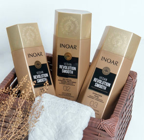 INOAR KERATIN REVOLUTION SMOOTH KIT 3x1000ml  (9 ways to use)