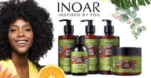 INOAR AFRO VEGAN SAHMPOO AND CONDITION 300ML