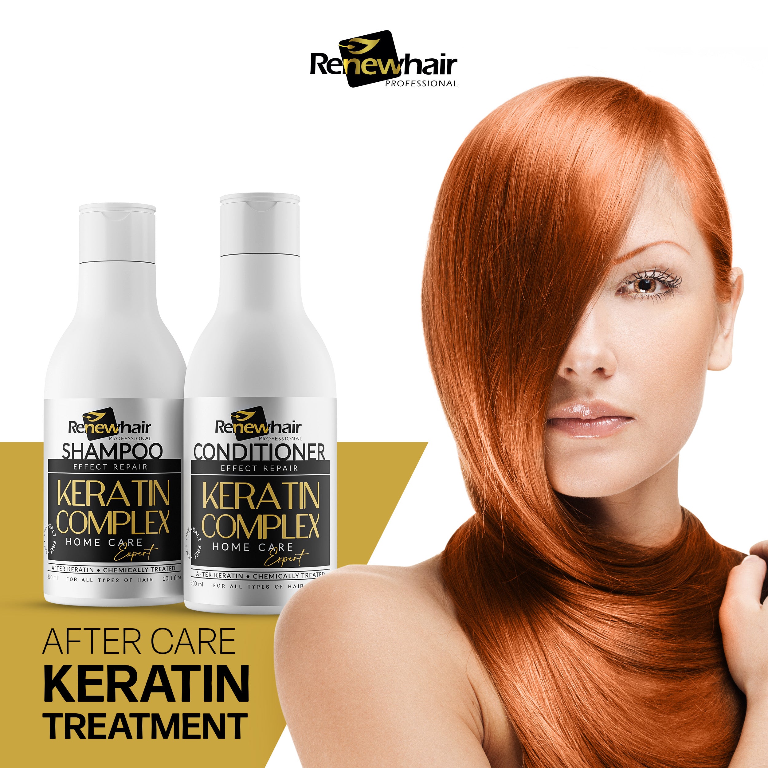 RH Keratin Complex Kit Shampoo And Condition 300ml – Renew Hair