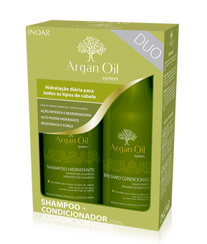 Inoar Home care argan Shampoo and condition